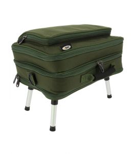 NGT BOX ZE STOLIKIEM Deluxe Anglers Two Tier PLUS